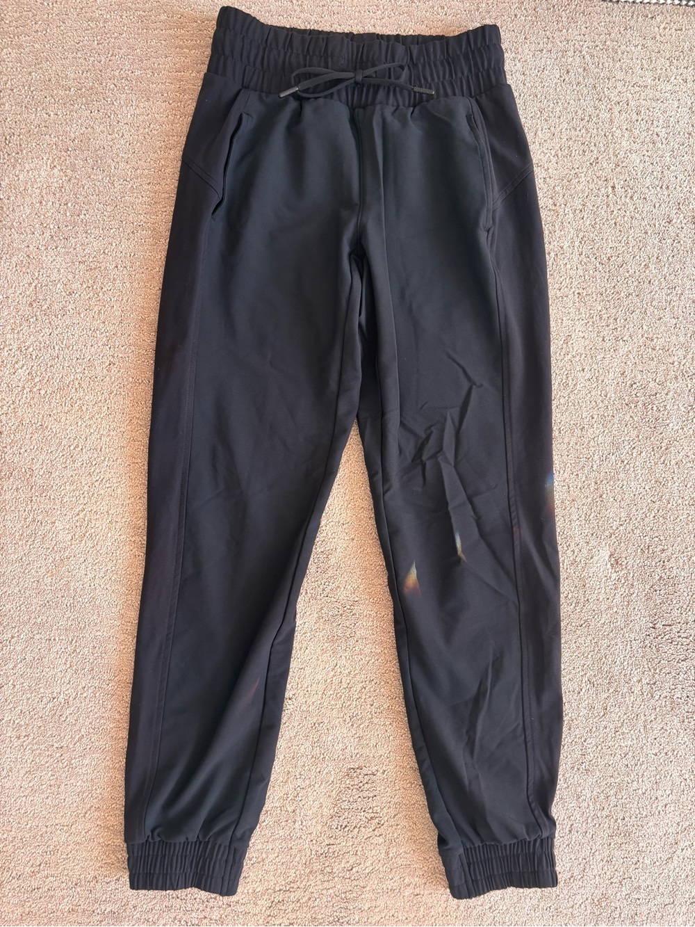 Avalanche Women’s Black Athletic Joggers with Drawstring Waist